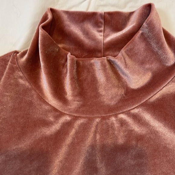 🇨🇦PAPER LABEL velour top - Picture 7 of 9